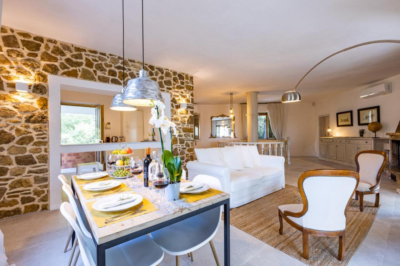 Villa Cesarina Amazing Villa With Private Pool In The Tuscan Hills 卡萨莱马里蒂莫 外观 照片
