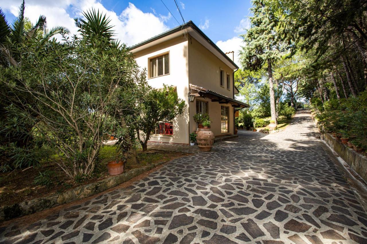 Villa Cesarina Amazing Villa With Private Pool In The Tuscan Hills 卡萨莱马里蒂莫 外观 照片